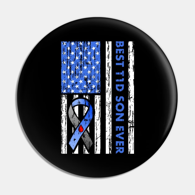 T1d Son Type 1 Diabetes Diabetic Pin by Eyes4