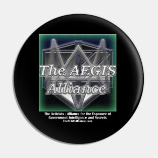 The AEGIS Alliance logo design Pin