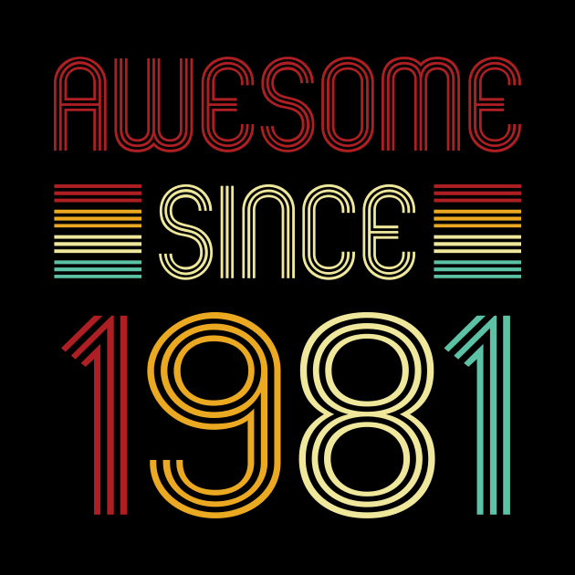 Vintage Awesome Since 1981 by Che Tam CHIPS