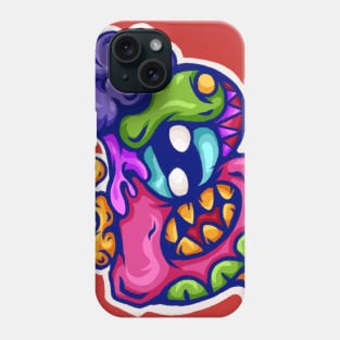 Alfabet Monster B Phone Case