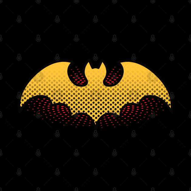 Yellow Bat by dkdesigns27