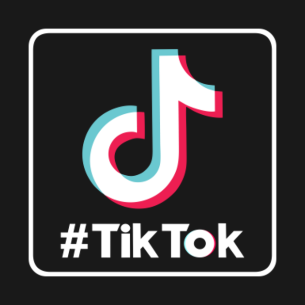 tik tok logo tik tok kids t shirt teepublic