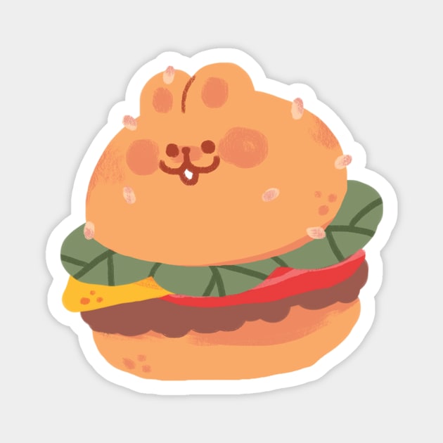 Hambunger Magnet by liliuhms