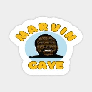 Marvin gaye vintage Magnet