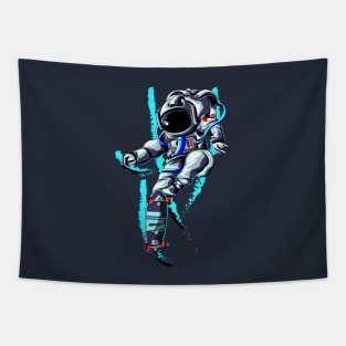 astronaut skateboard Tapestry