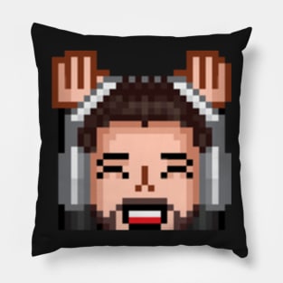 Lord Pigu Hype Emote Merch Pillow