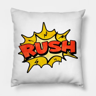 Rush Vintage Pillow