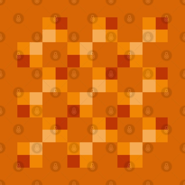 Autumn Tints Patchwork Pattern by Nuletto