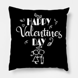 valentines day by chakibium Pillow