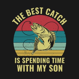 Fishing With Son Father Son Matching Fishing Dad T-Shirt