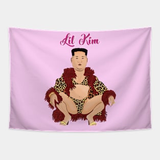 Lil Kim Jong Un Tapestry