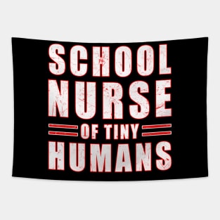 School Nurse Of Tiny Humans - Back To School Tapestry