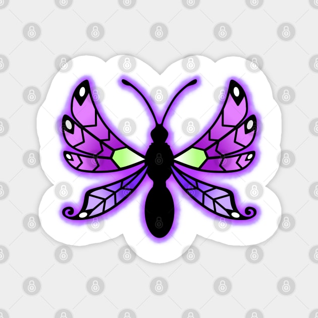 Technology Butterfly Magnet by CoreyUnlimited