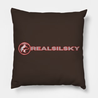 realSILSKY (outlined in red) Pillow