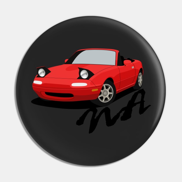 Miata NA Pin by AutomotiveArt