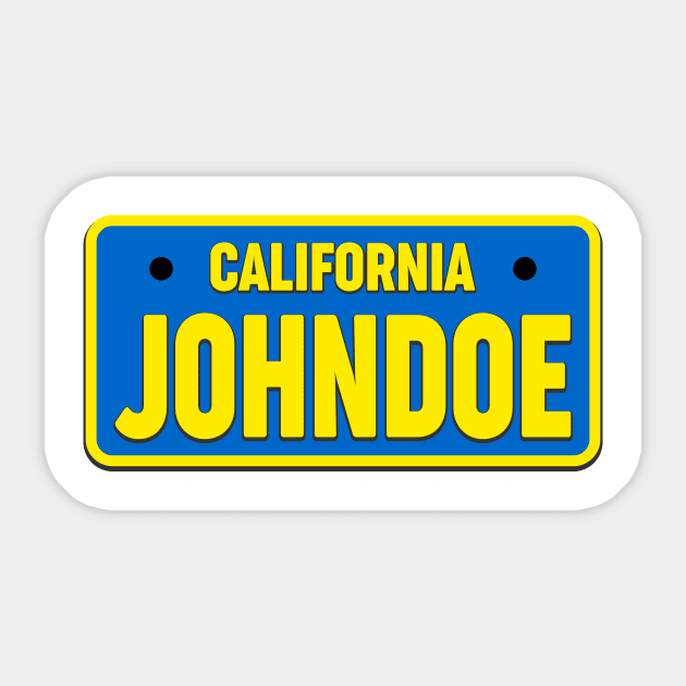John Doe Stickers -  UK