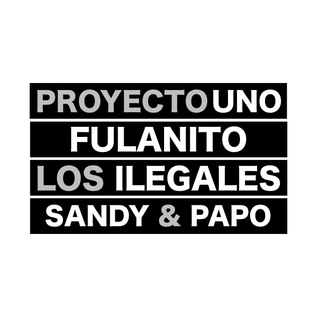 Merengue Rap Fulanito Proyecto Uno Ilegales Sandy & Papo by Estudio3e