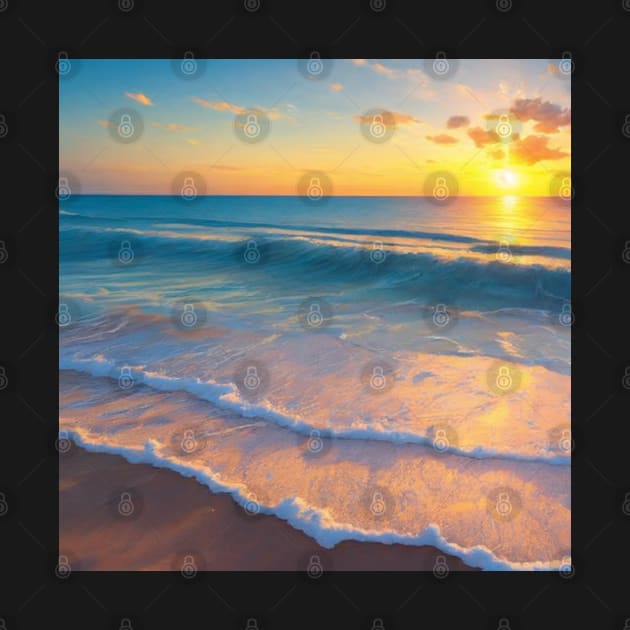 Beach Waves Closeup Dreamcore by CursedContent