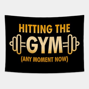 Funny Cool Gym Workout Slogan Meme Gift For Gym Rats Tapestry