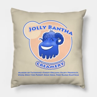 Jolly Bantha Creamery Pillow