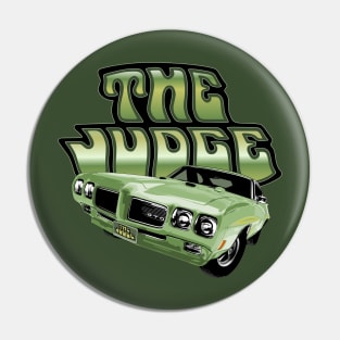 Light green 70 Pontiac GTO Judge Pin