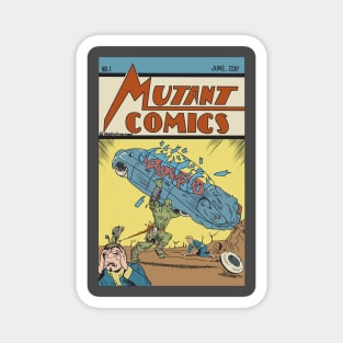 Mutant Comics Shirt Magnet