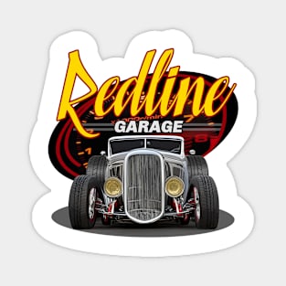 Redline Garage Magnet