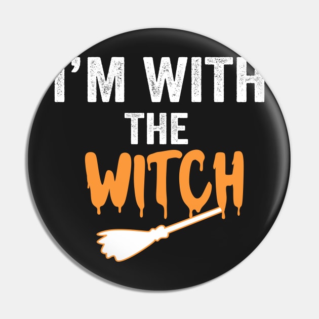 I'm With The Witch Pin by shopcherroukia
