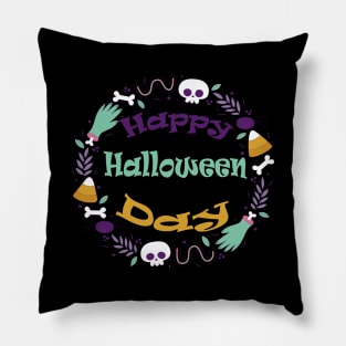 Happy Halloween Day Pillow