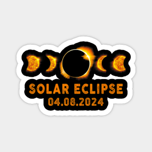 Total Solar Eclipse April 8 2024 Magnet