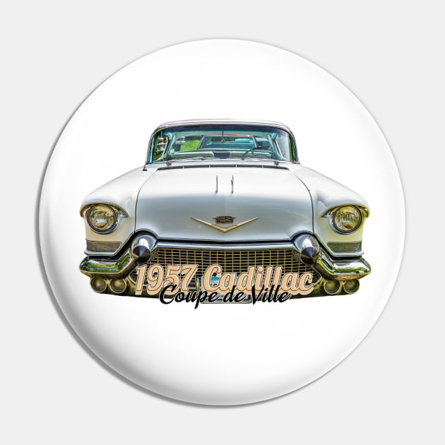 1957 Cadillac Coupe de Ville Pin by Gestalt Imagery