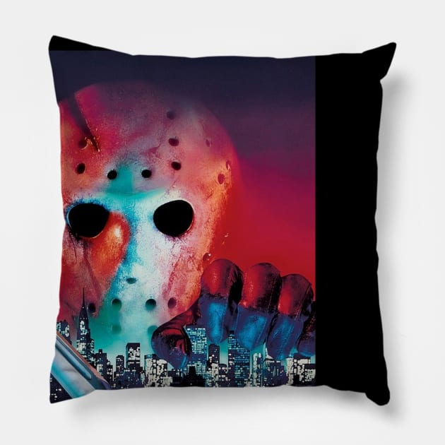 Friday the 13th Part 8 Pillow by pizowell