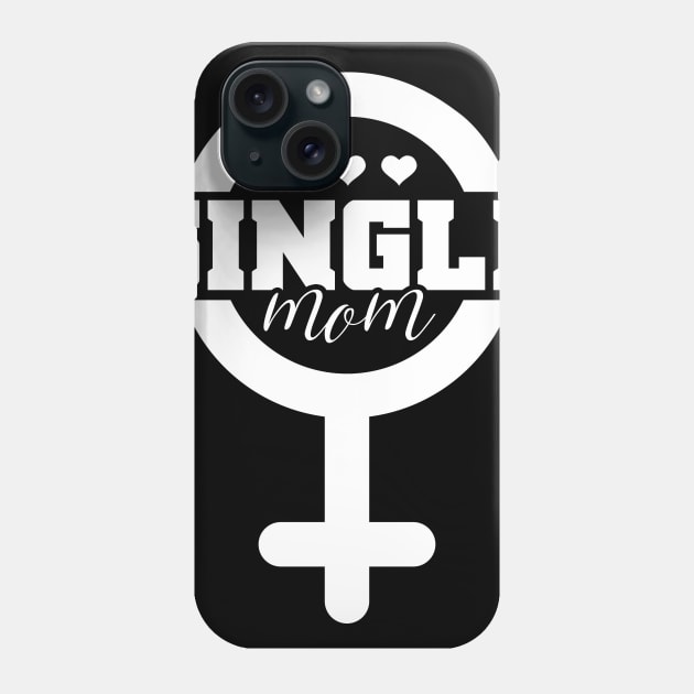 Single Lovable Mom Phone Case by nahiidul