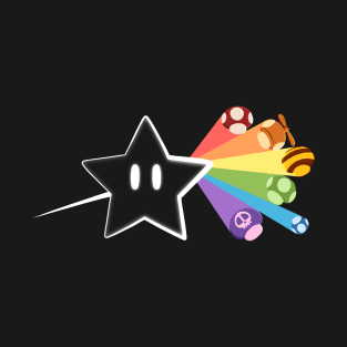 Dark Side of the Powerups T-Shirt