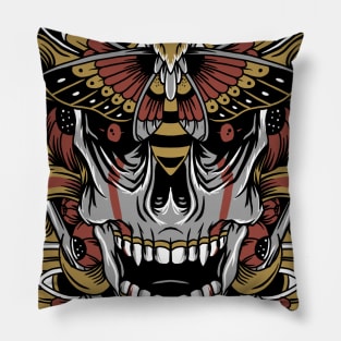 Skull Mythic Pillow