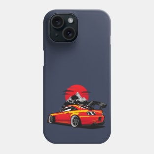 Red Honda S2K Widebody JDM Phone Case