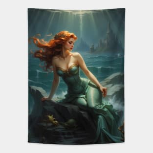 Mermaid Princess Tapestry