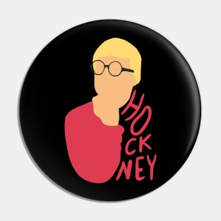 Hockney Print Pin