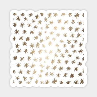 Golden stars Magnet