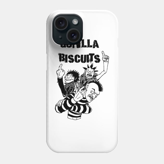 Punk Rock Man Of Gorilla Biscuits Phone Case by samsa