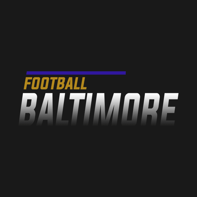 Baltimore Football Team by igzine