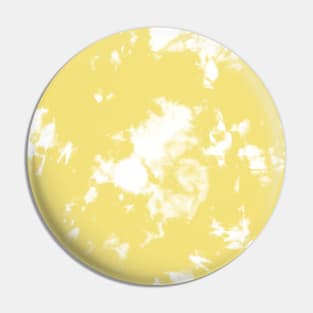 Buttercup Yellow Storm - Tie-Dye Shibori Texture Pin