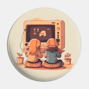 Gaming Buddies Pin