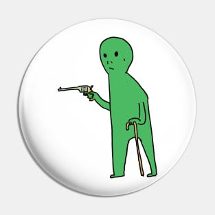 Alien: Grumpy Pin