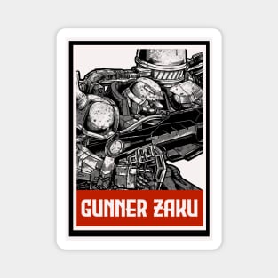 gunner zaku Magnet