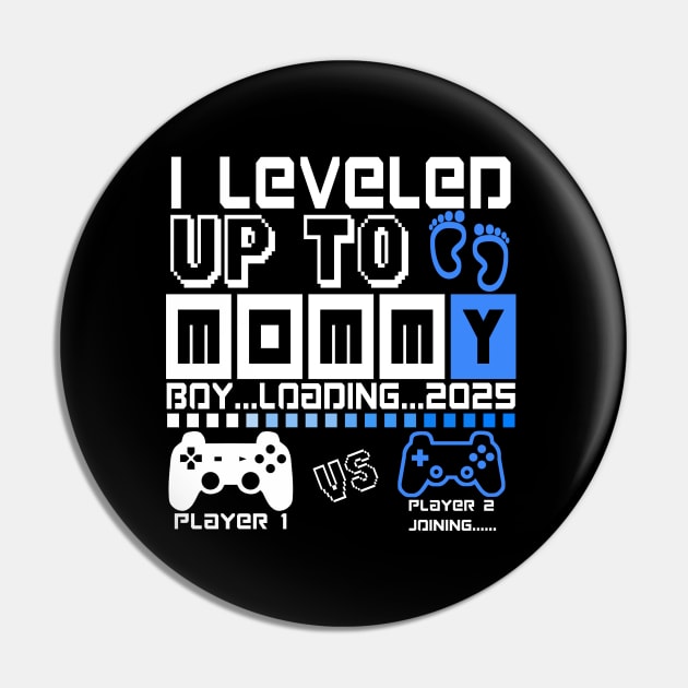 I Leveled Up To Mommy. Boy Loading 2025. Soon To Be Mom. Baby boy Pin by ShopiLike