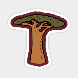 Madagascar Baobab Tree Magnet