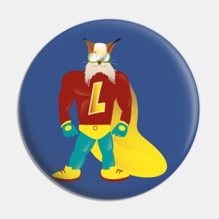 Superhero Cat Pin