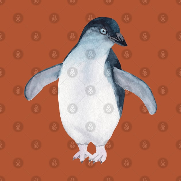 Baby Blue Penguin by Duck Cloud 9