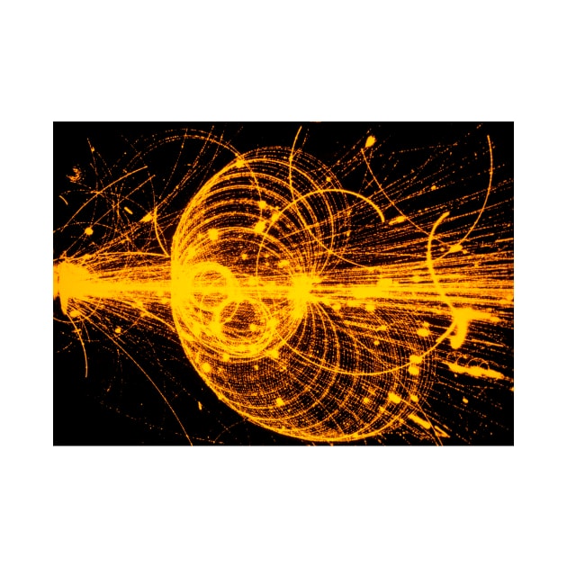 Streamer chamber photo of particle tracks (A136/0001) by SciencePhoto